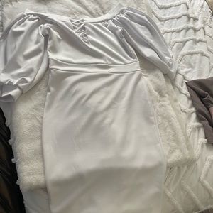 Off the shoulder dress